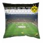 Preview: Borussia Dortmund BVB 09 DFB Fussball Verein Deko Kissen Südtribüne Logo Merch Fanartikel