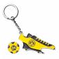 Preview: Borussia Dortmund BVB 09 DFB Fussball Verein Schlüsselanhänger mit einkaufschip Logo Fanartikel