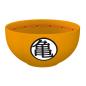 Preview: Dragonball Z Müslischale Goku Symbols Keramik XXL Müslischüssel Logo Orange 600ml ABYBOL023