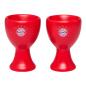 Preview: FC Bayern München DFB Fussball Verein Frühstücks Eierbecher Logo Merch Fanartikel rot 1