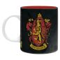 Preview: Harry Potter Keramik Tasse Harry Hermine Ron Gryffindor Wappen Logo Geschenkbox 320ml 1