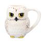 Preview: Harry Potter Tasse Eule Hedwig 3D Kaffeebecher 425ml Logo Geschenkbox