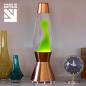 Preview: Mathmos Astro Lavalampe Kupfer Clear Green