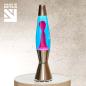 Preview: Mathmos Astrobaby Lavalampe Silber Blau Pink