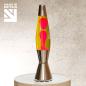 Preview: Mathmos Astrobaby Lavalampe Silber Rot Gelb