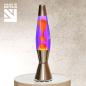 Preview: Mathmos Astrobaby Lavalampe Silber Violet Orange