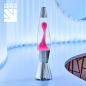 Preview: Mathmos - Astrobaby Lavalampe Silber - Clear Pink