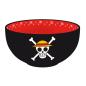 Preview: One Piece Müslischale Luffy Ruffy Logo Keramik XXL Müslischüssel Skull Schwarz 600ml ABYBOL022