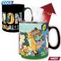 Preview: Pokemon Relaxo Tasse Bisasam XXL Thermoeffekt Kaffeebecher Schiggy Logo Mug Gotta catch em all 460ml Schwarz Geschenkbox 1