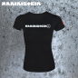 Preview: Rammstein Logo Damen T-Shirt Glow in the Dark