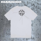 Preview: Rammstein Logo T-Shirt Herren Weiss