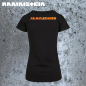 Preview: Rammstein Lava Logo Damen T-Shirt