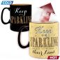 Preview: Tinkerbell Tasse Sparkle Thermoeffekt XXL Peter Pan Kaffeebecher Logo Mug Geschenkbox