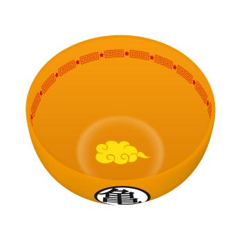 Dragonball Z Müslischale Goku Symbols Keramik XXL Müslischüssel Logo Orange 600ml ABYBOL023 2
