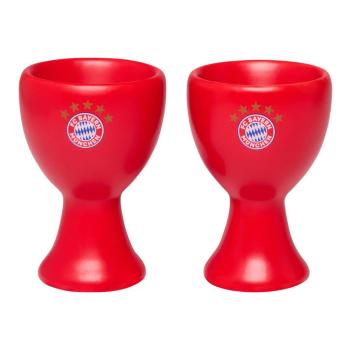 FC Bayern München DFB Fussball Verein Frühstücks Eierbecher Logo Merch Fanartikel rot 1