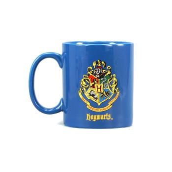 Harry Potter Tasse  Ravenclaw Logo Hogwarts Crest Mug  Kaffeetasse blau Keramik Geschenkbox 1