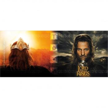 Preview: Herr der Ringe Tasse Aragorn Kaffeetasse Anduril König von Gondor Mug Keramik Geschenkbox 2