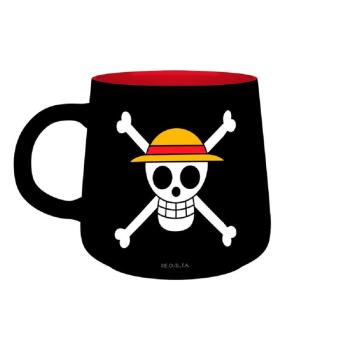 One Piece Luffy Ruffy Müslischüssel + Tasse Logo Strohhutbande 1