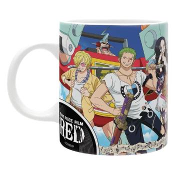 One Piece Tasse Luffy Ruffy Kaffeebecher Concert Strohhut Bande Logo Mug Geschenkbox 1