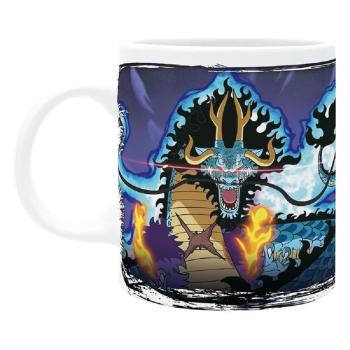One Piece Tasse Luffy Ruffy  Kaffeebecher Wano Raid Strohhut Bande Logo Mug Geschenkbox 1