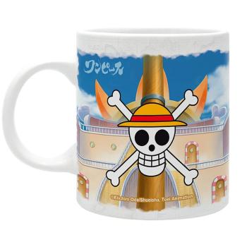 One Piece Tasse Luffy Ruffy Strohhutbande Kaffeebecher 1000 Sunny Geschenkbox 1