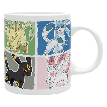 Preview: Pokemon Evoli Tasse Evolution Kaffeebecher Logo Kaffeetasse Mug Geschenkbox 1