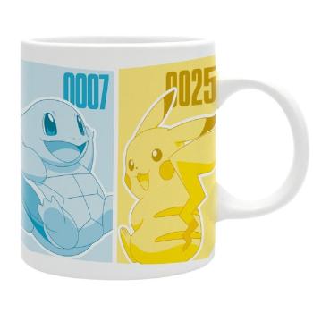 Preview: Pokemon Pikachu Schiggy Tasse Glumanda Kaffeebecher Bisasam Mug Keramik Geschenkbox 1