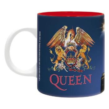Queen Tasse Freddie Mercury Kaffeebecher Flash Logo Band Mug Geschenkbox 1