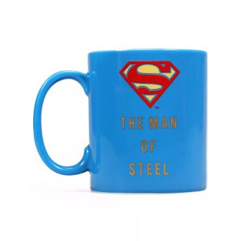 Superman Tasse Man of Steel Superhelden Kaffeebecher DC Comics Blau 1