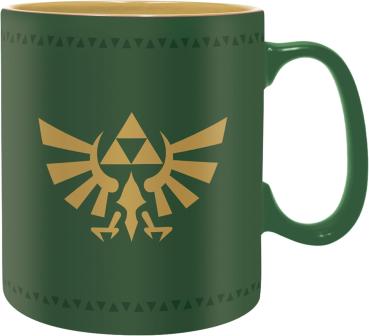 Legend of Zelda Hyrule Logo Tasse Thermoeffekt