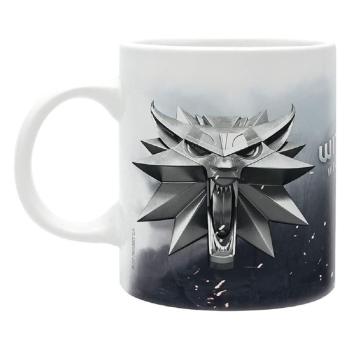 The Witcher Wild Hunt Tasse Geralt von Riva  Kaffeebecher Wild Hunt Logo Mug Geschenkbox 1