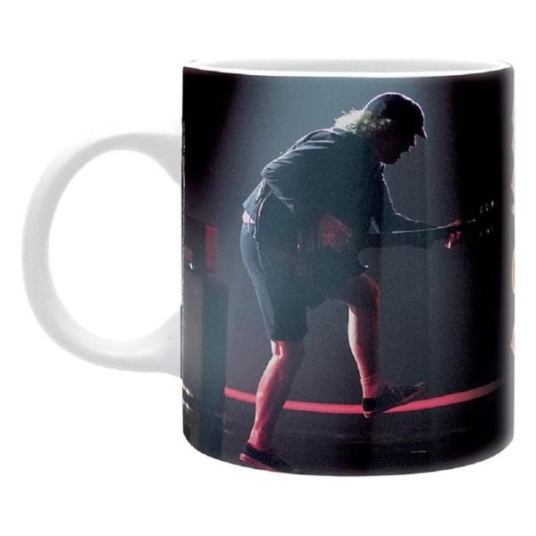 AC DC Tasse Angus Young Kaffeebecher Horns Logo Mug Geschenkbox 1