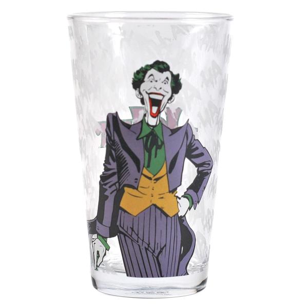 Batman DC Comics Joker Glas Half Moon Bay Comic Trinkglas Bierglas Harley Quinn XXL