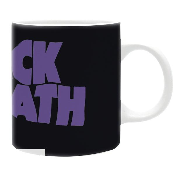 Black Sabbath Logo Tasse Rock Band Kaffeebecher Ozzy Osbourne Geschenkbox 1
