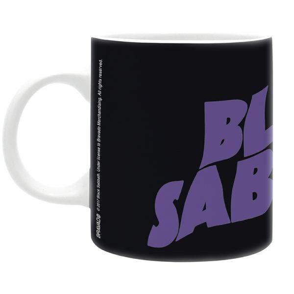 Black Sabbath Logo Tasse Rock Band Kaffeebecher Ozzy Osbourne Geschenkbox