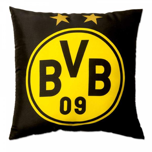 Borussia Dortmund BVB 09 DFB Fussball Verein Deko Kissen Südtribüne Logo Merch Fanartikel 1