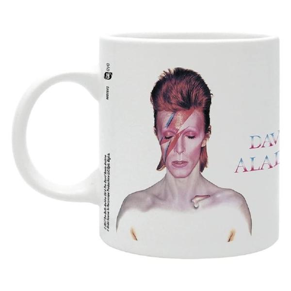 David Bowie Tasse Aladdin Sane Kaffeebecher Logo Mug Geschenkbox 1