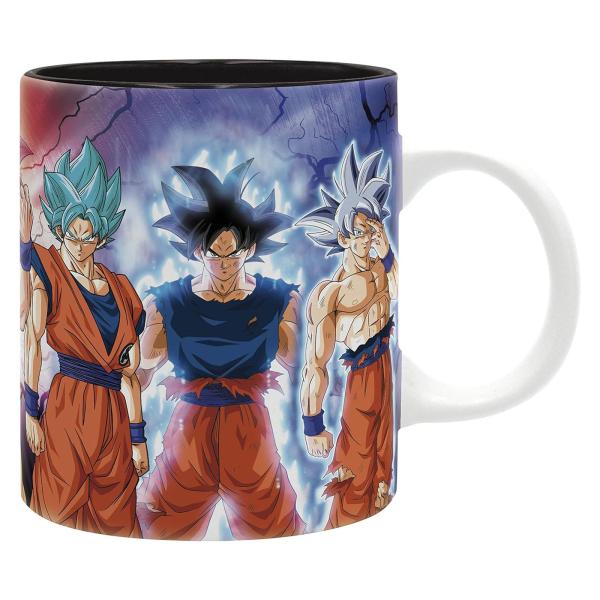 Dragonball Super Tasse Son Goku Transformations Kaffeebecher Logo Mug Geschenkbox