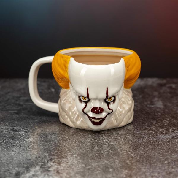 Es 3D Tasse Pennywise It Kaffeebecher Clown Kaffeetasse Time to Float Paladone Geschenkbox