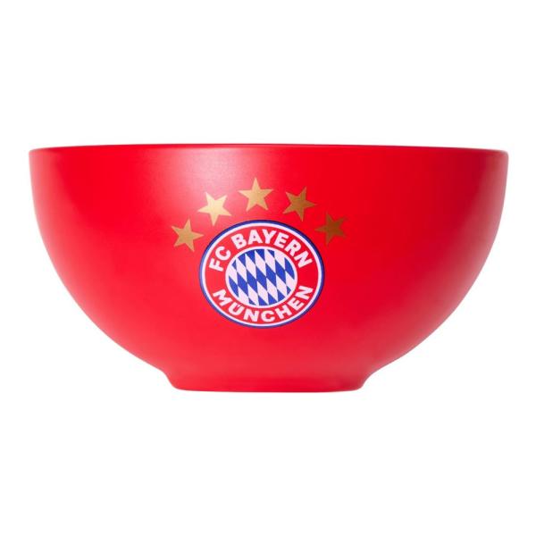 FC Bayern München DFB Fussball Verein Herren Müslischüssel Müslischale Logo Merch Fanartikel rot
