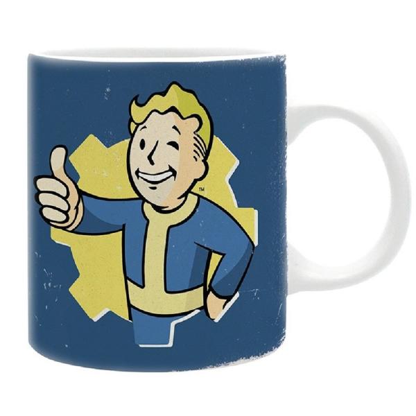 Fallout - Vault Boy Tasse Surface Never Vault Forever Gechenkbox
