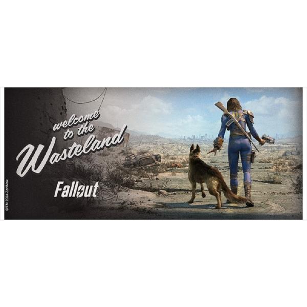 Fallout Tasse Vault Female Sole Survivor Kaffeebecher Logo Keramik Geschenkbox 2