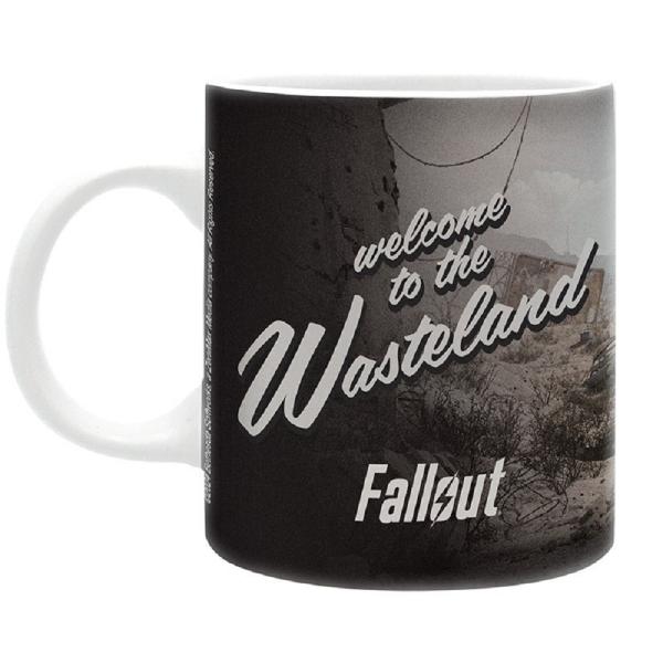 Fallout Tasse Vault Female Sole Survivor Kaffeebecher Logo Keramik Geschenkbox 1