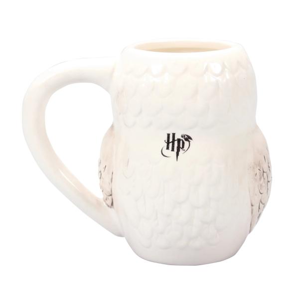Harry Potter Tasse Eule Hedwig 3D Kaffeebecher 425ml Logo Geschenkbox 1