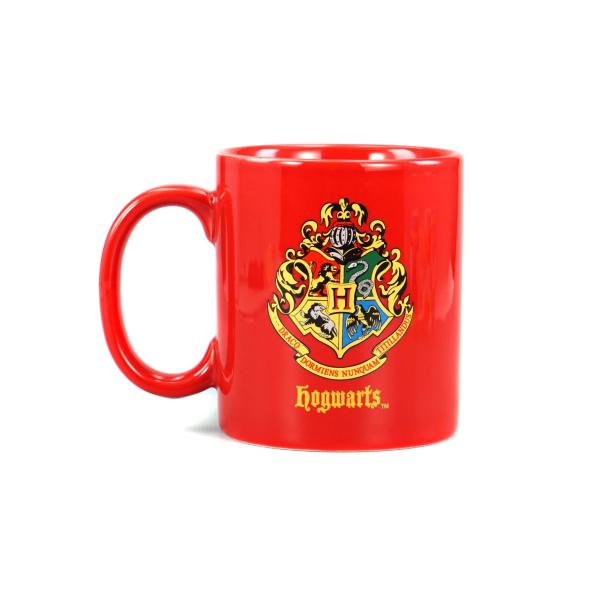 Harry Potter Tasse Gryffindor Logo Hogwarts Crest Mug Kaffeetasse Rot Keramik Geschenkbox 1