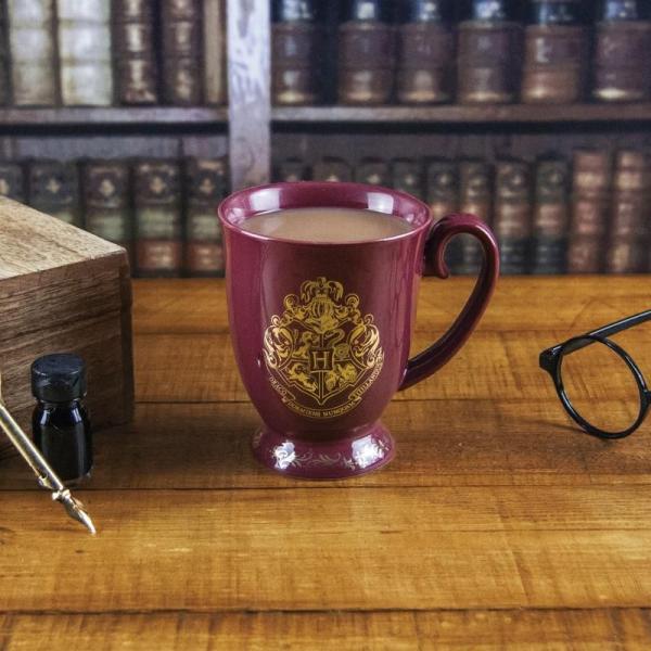 Harry Potter Tasse Hogwarts Kaffeebecher Wappen Logo Geschenkbox
