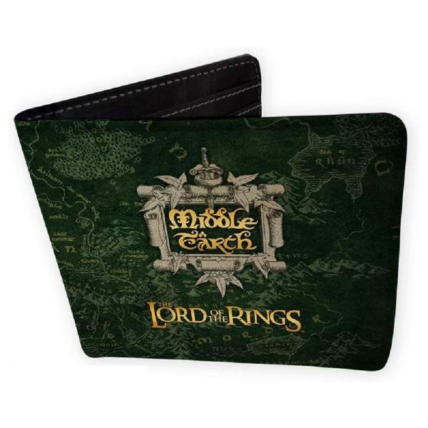 Herr der Ringe Geldbörse Mittelerde Middle Earth Logo Grün