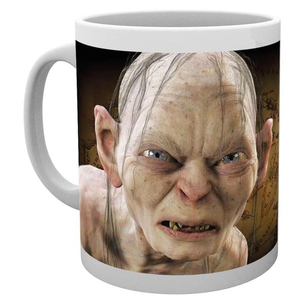 Herr der Ringe Tasse Gollum Kaffeetasse Logo My Precious Mug Keramik Geschenkbox