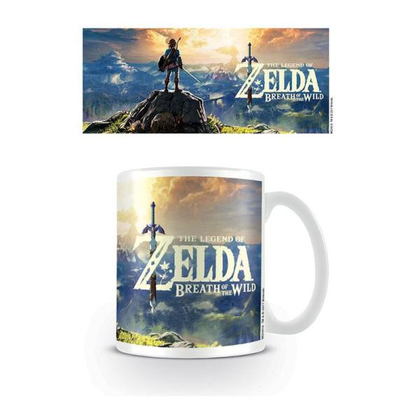 Legend of Zelda Breath of the Wild Link Tasse Sunset Geschenkbox 1