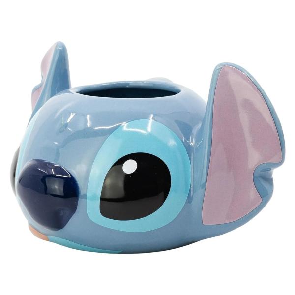 Lilo and Stitch 3D Tasse Stitch Ohana Kaffeebecher Logo Kaffeetasse Disney